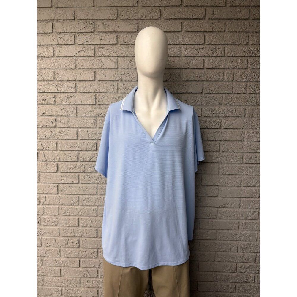 TEK Gear Sports Gear T-Shirt Men's 4X Short Sleeve V-Neck
